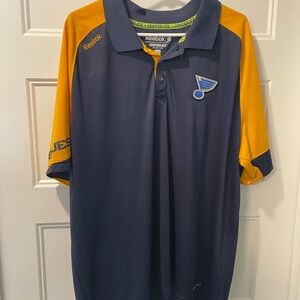 Reebok Men's St Louis Blues Polo